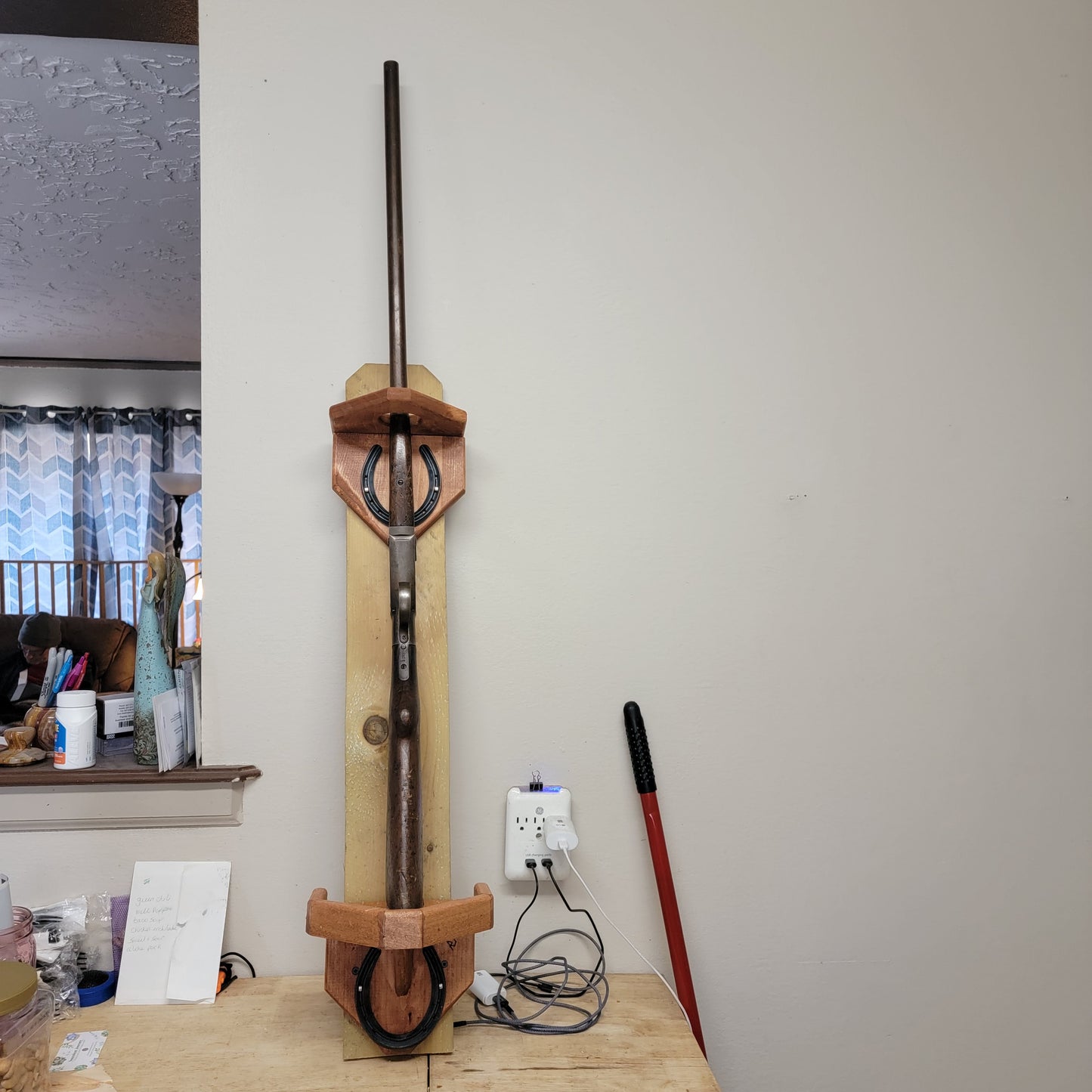 1 Vertical Gun Rack