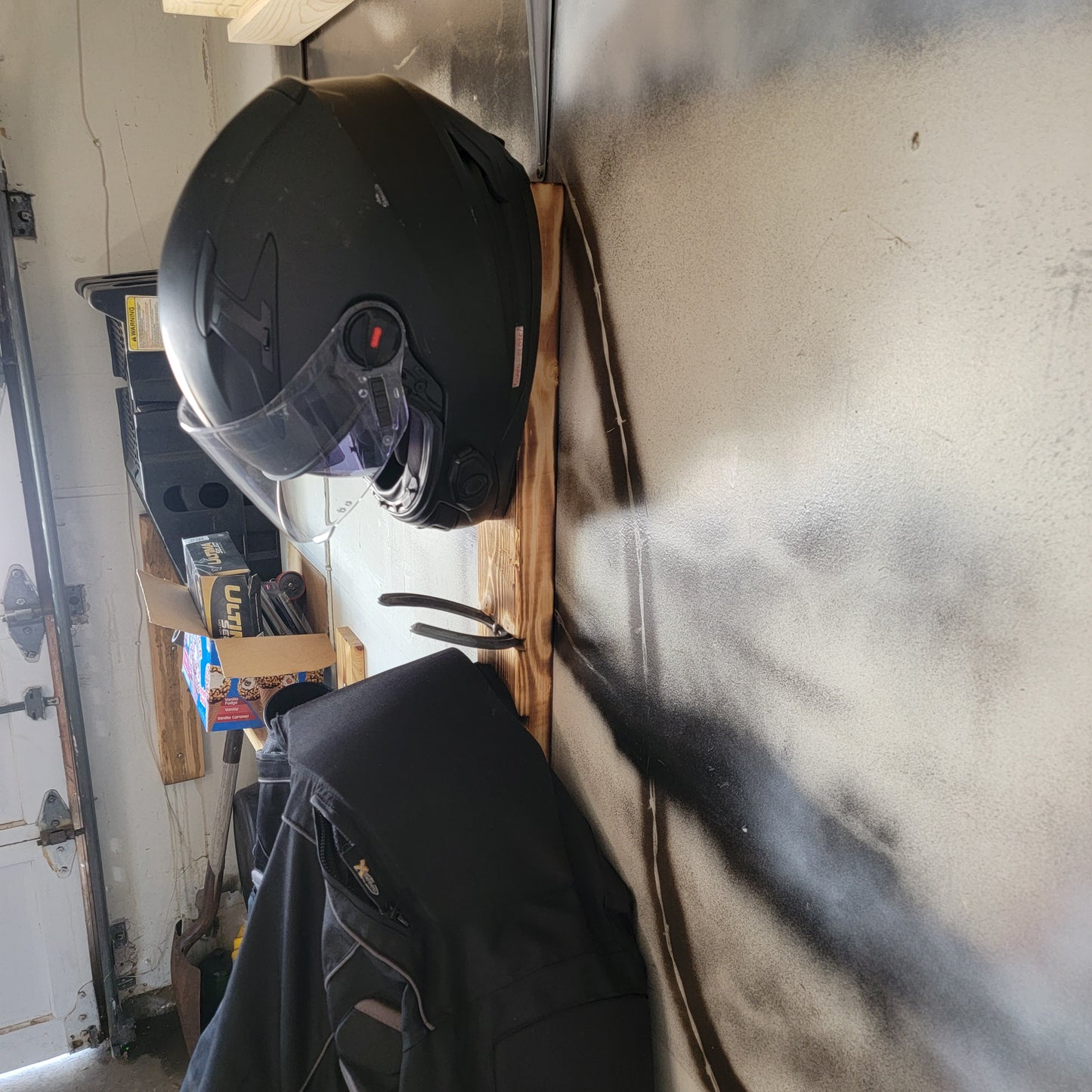 SHR - Steel Horse Rack - Motorcycle Helmet Storage