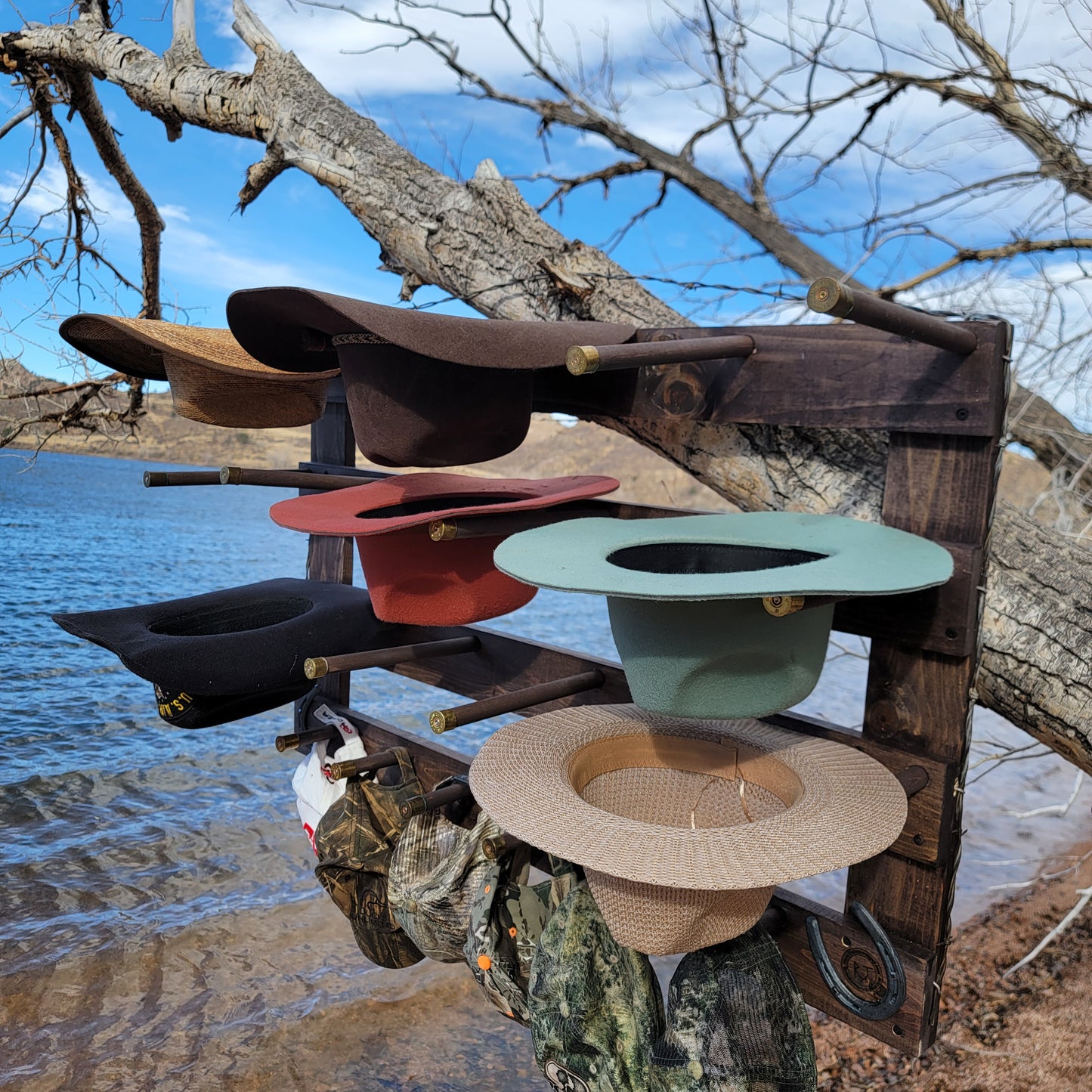9C - Cowboy Hat Rack