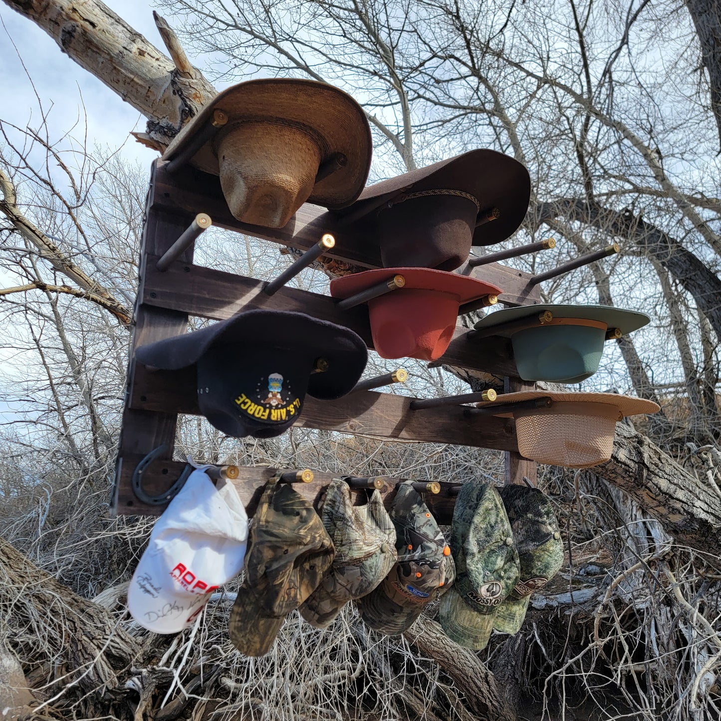 9C - Cowboy Hat Rack