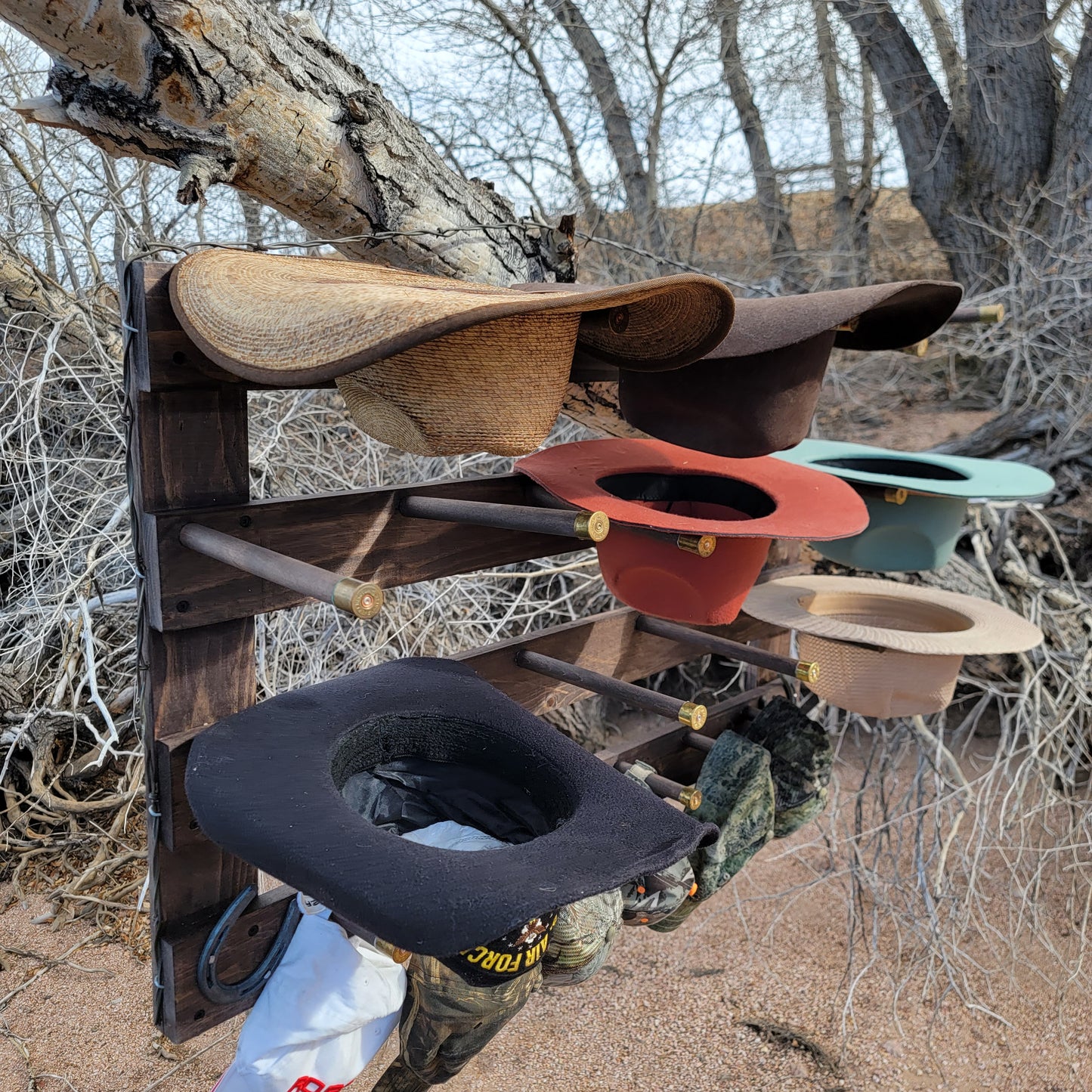 9C - Cowboy Hat Rack