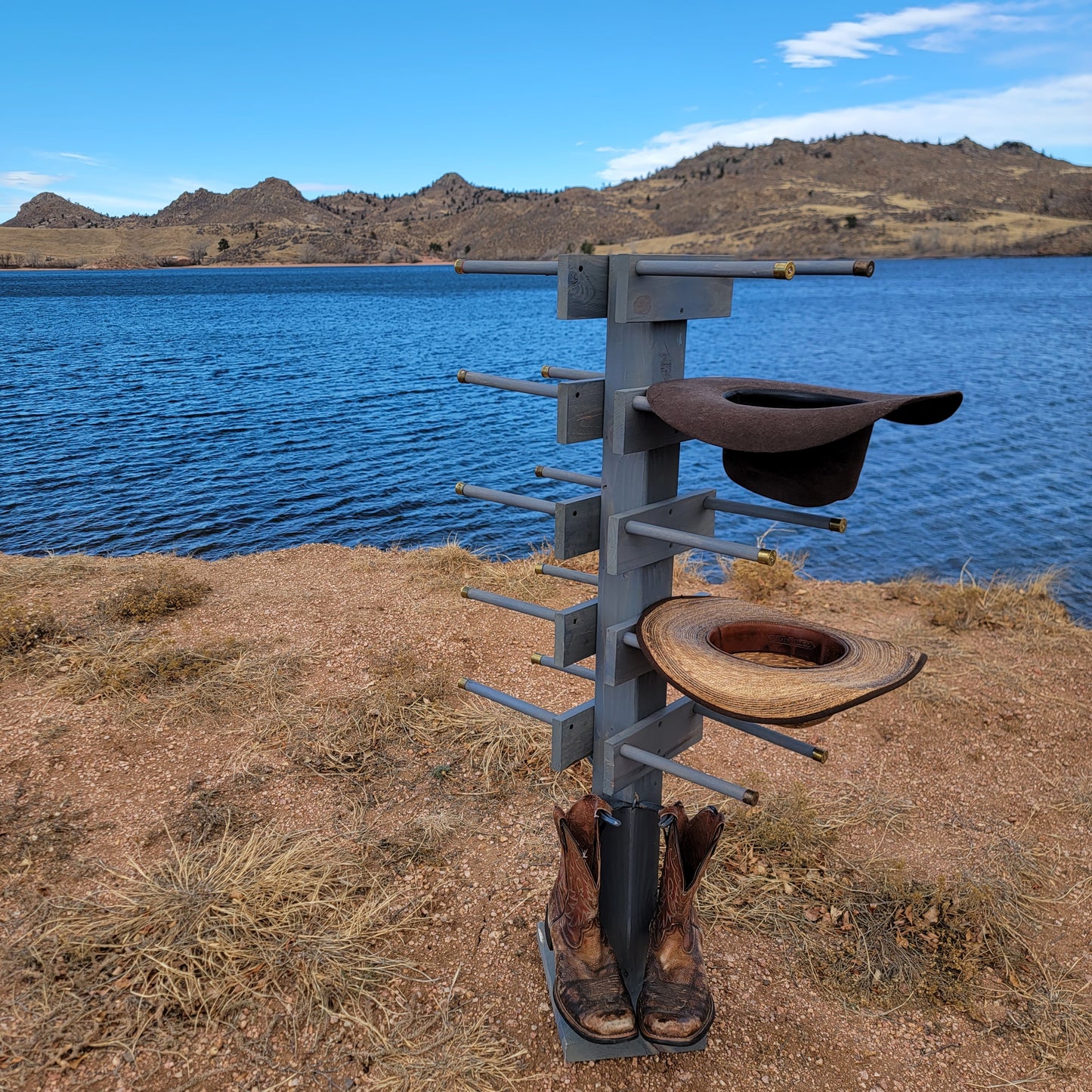 The Collector’s Hybrid: 8 Cowboy Hats + 2 Boot Trees