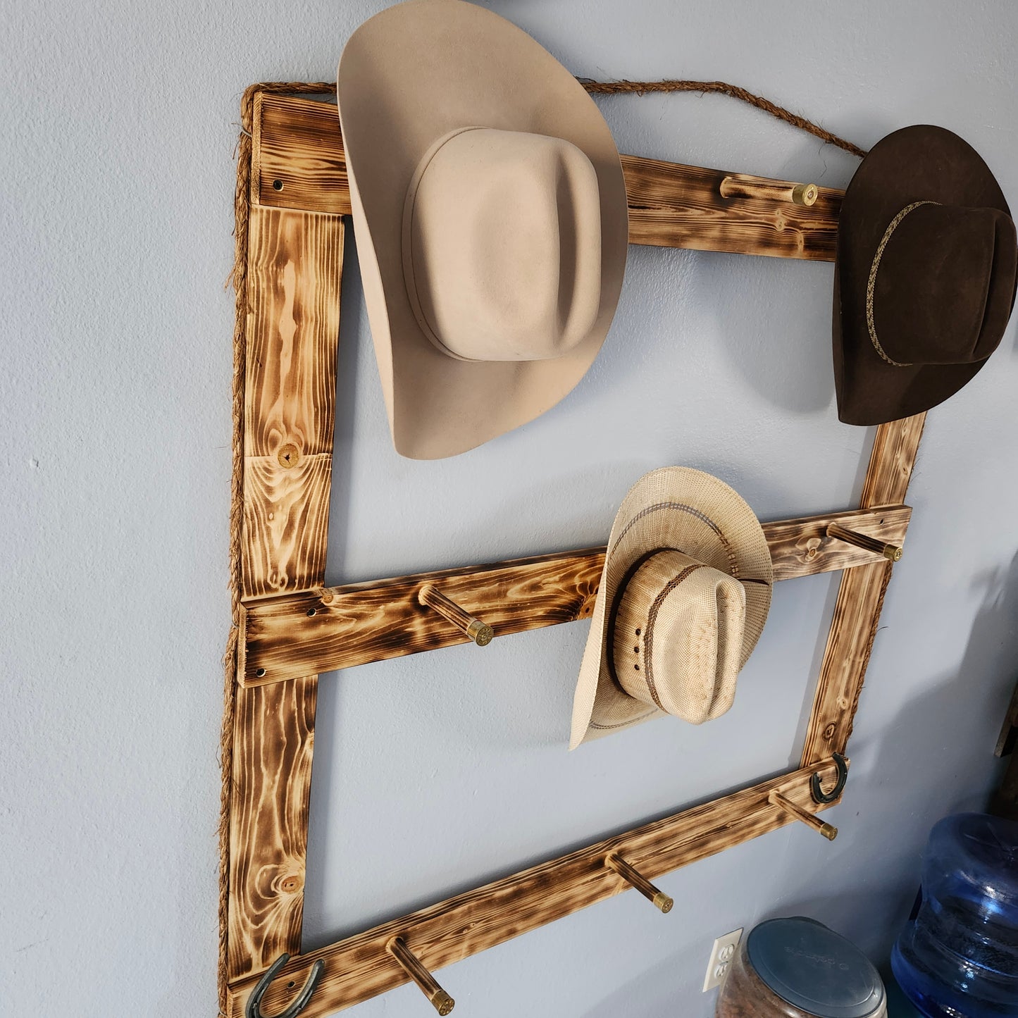 9F - Cowboy Hat Rack Flat