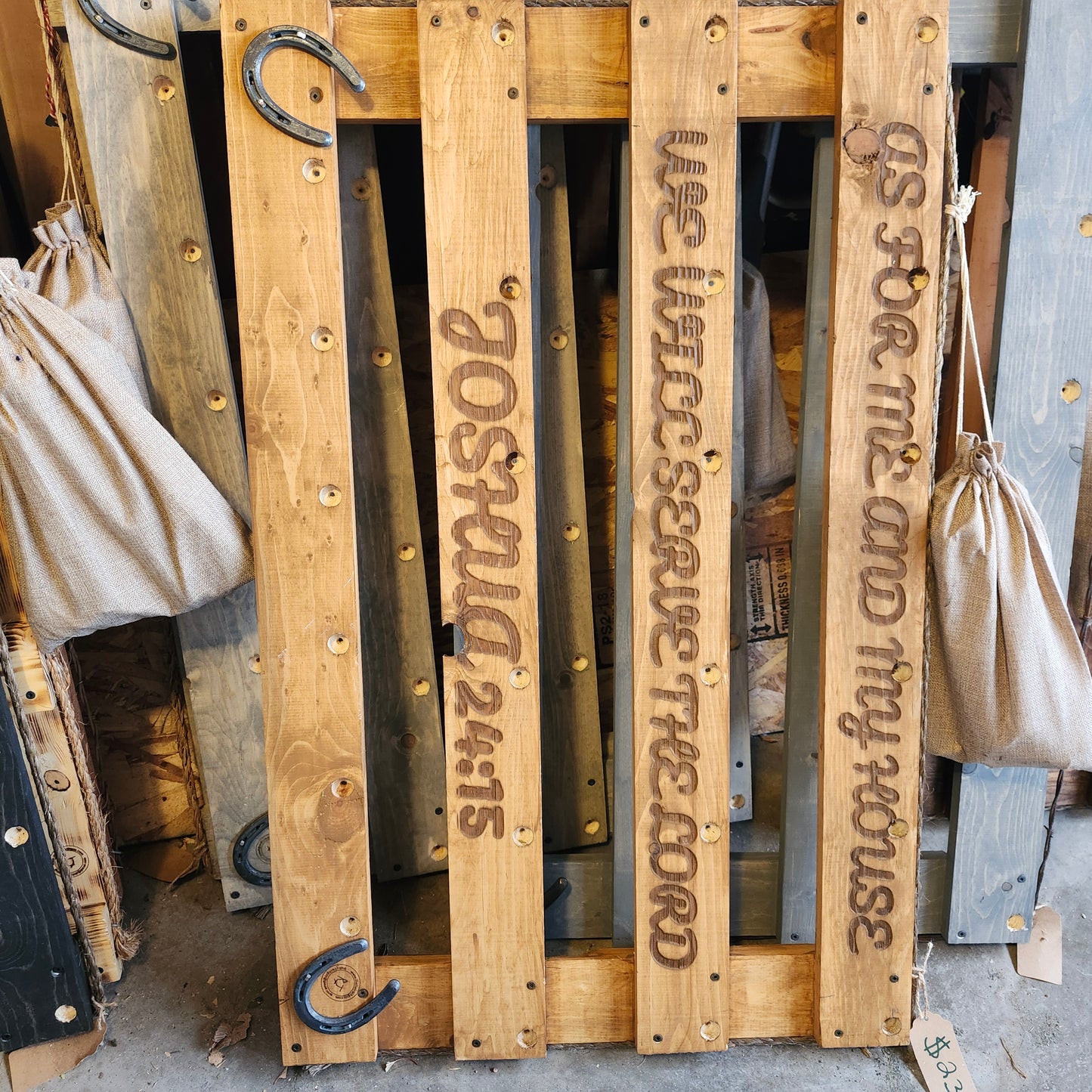 9C - Cowboy Hat Rack