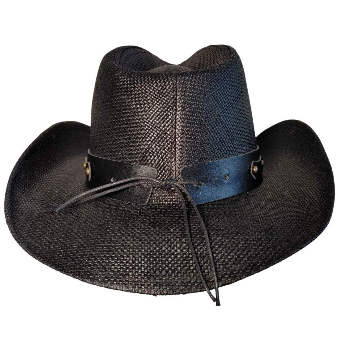 Black Longhorn Bull Cowboy Hat