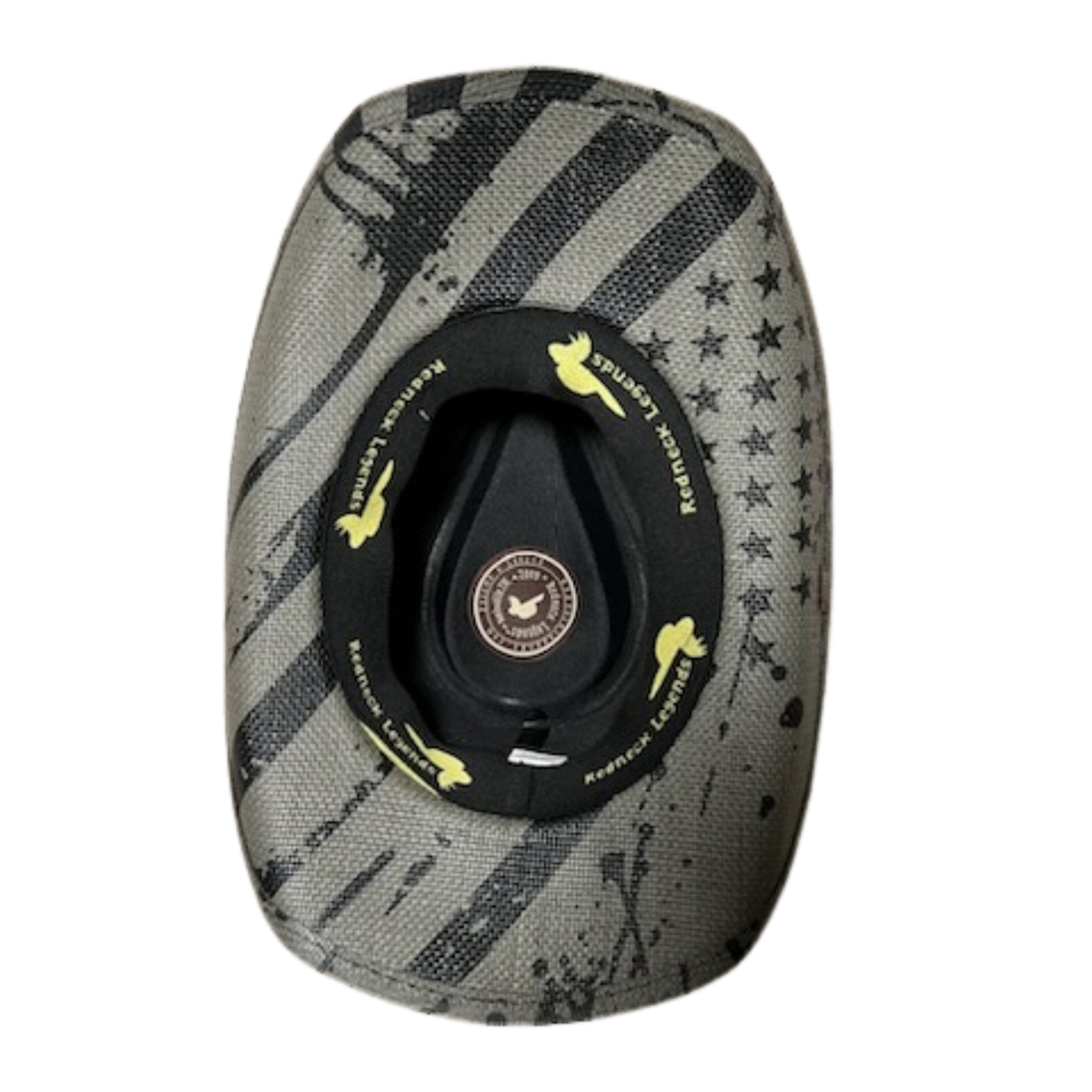 Gray USA Drip Cowboy Hat