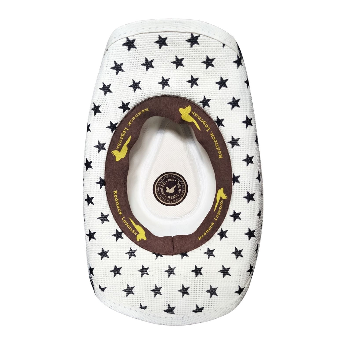 Black & White Stars & Stripes Cowboy Hat