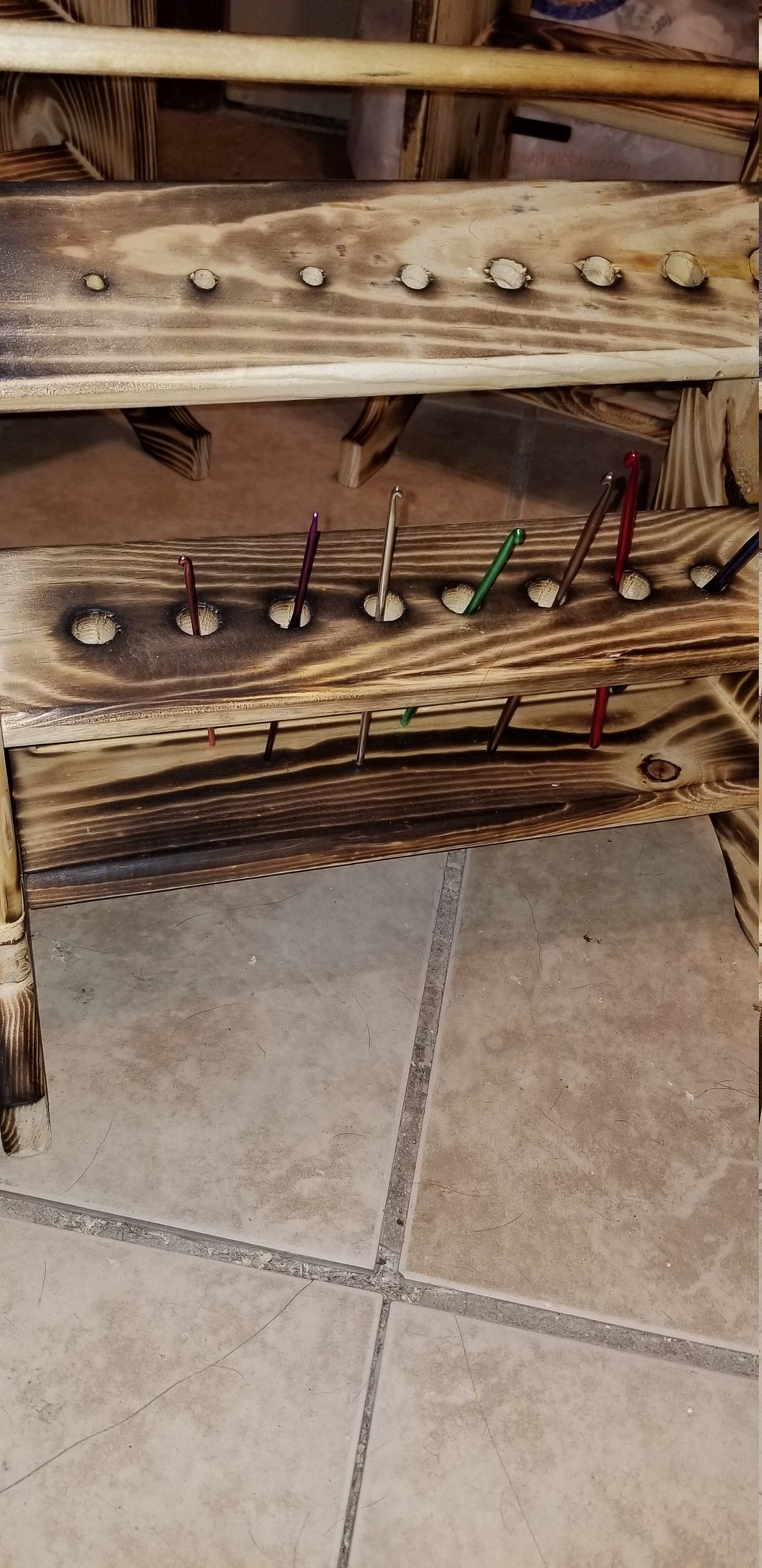 N5 - Yarn Holder - 5 Skein Holder - Yarn Rack