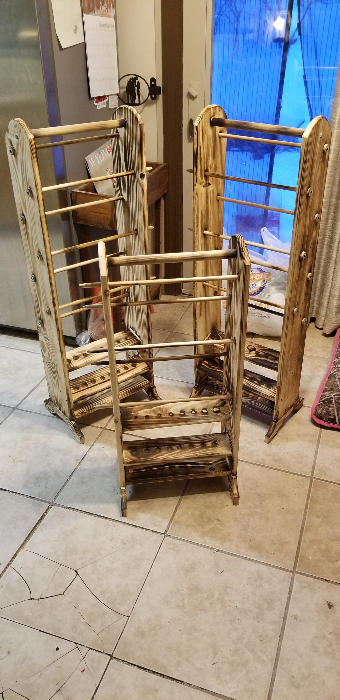 N5 - Yarn Holder - 5 Skein Holder - Yarn Rack
