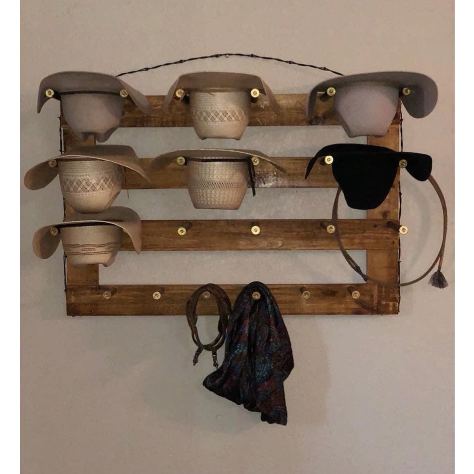 Custom Western Hat Rack Wall Mount: 7-Step Install