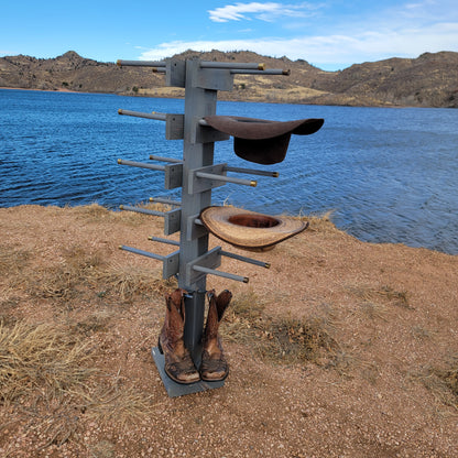 The Collector’s Hybrid: 8 Cowboy Hats + 2 Boot Trees