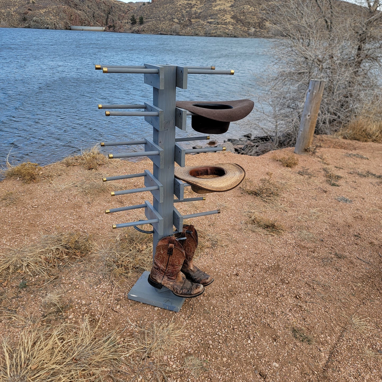 The Collector’s Hybrid: 8 Cowboy Hats + 2 Boot Trees