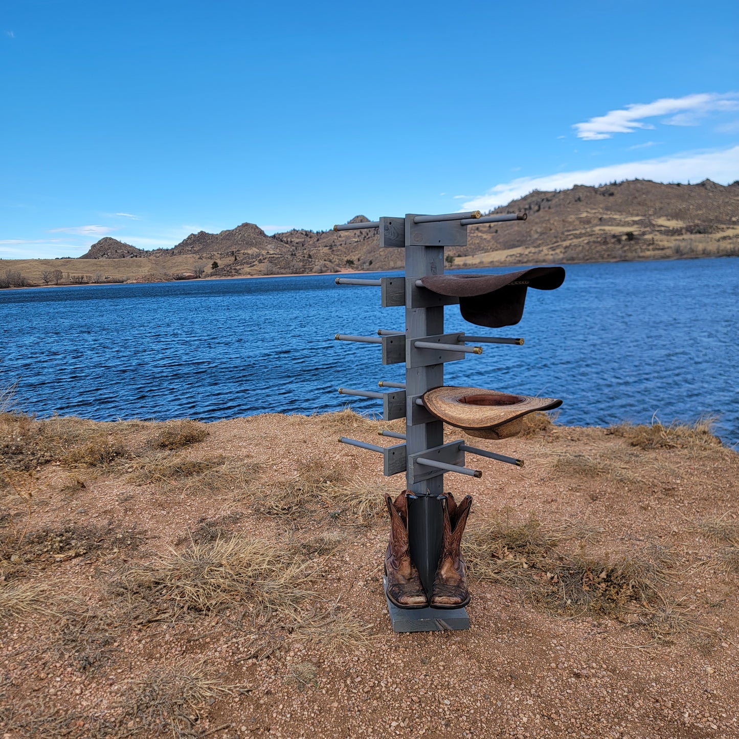 The Collector’s Hybrid: 8 Cowboy Hats + 2 Boot Trees