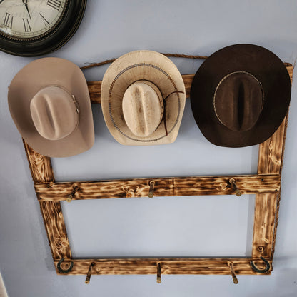 9F - Cowboy Hat Rack Flat