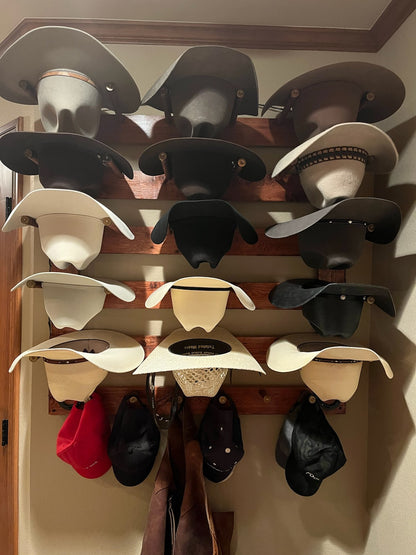 15H - 15 Hat Horizontal Functional Western Decor