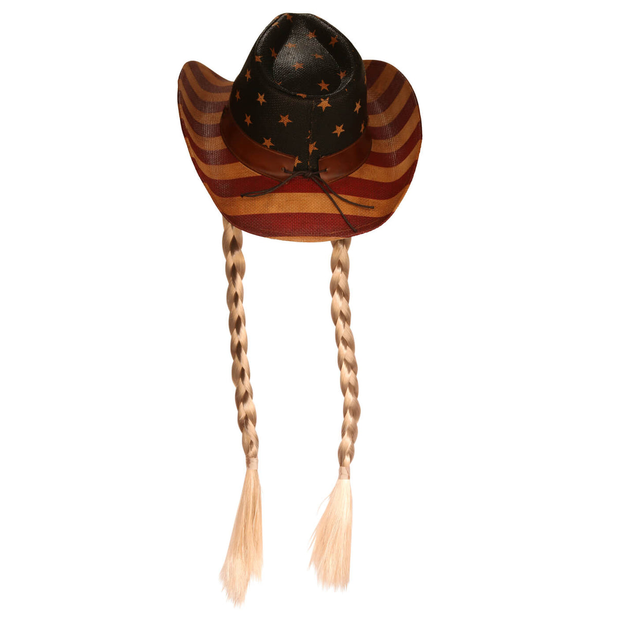 Frobie Keith American Flag Classic Cowboy Hat