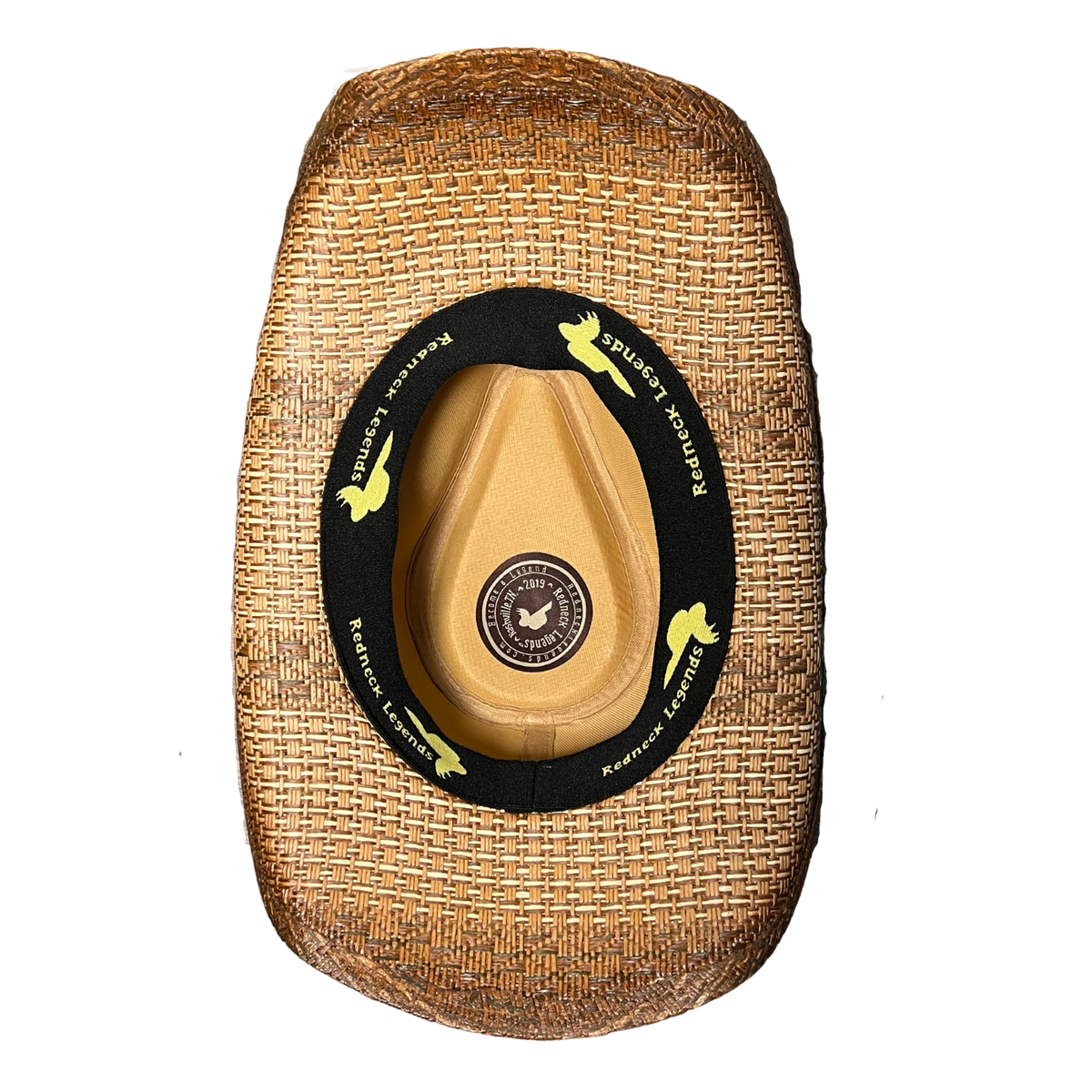 Brown Croc-Band Concho Cowboy Hat