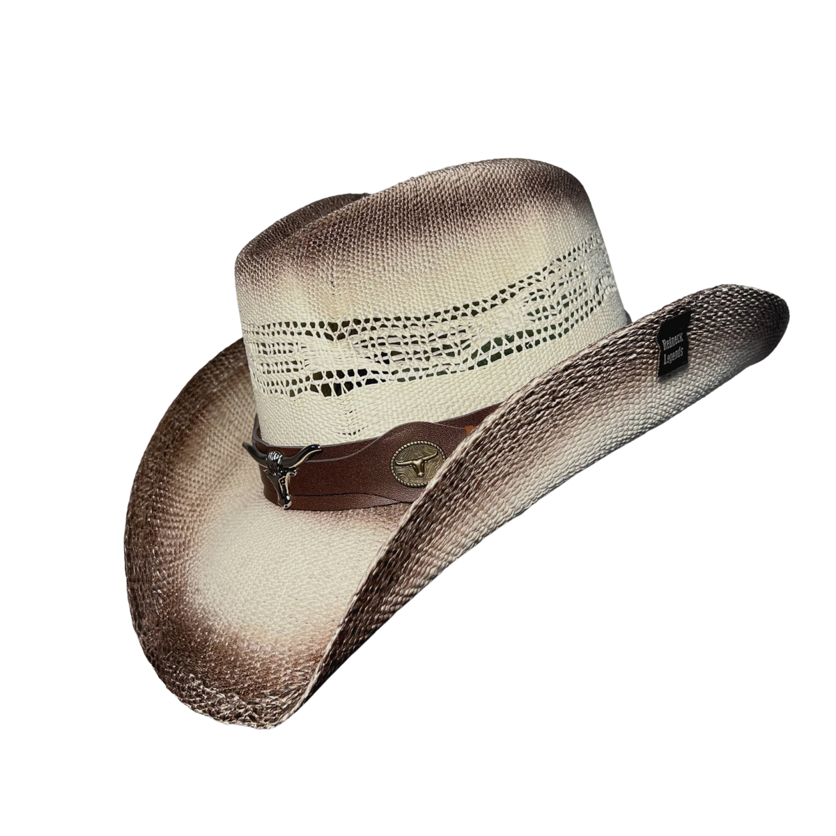 Brown Burnt Bull Cowboy Hat