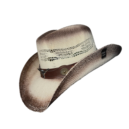 Brown Burnt Bull Cowboy Hat