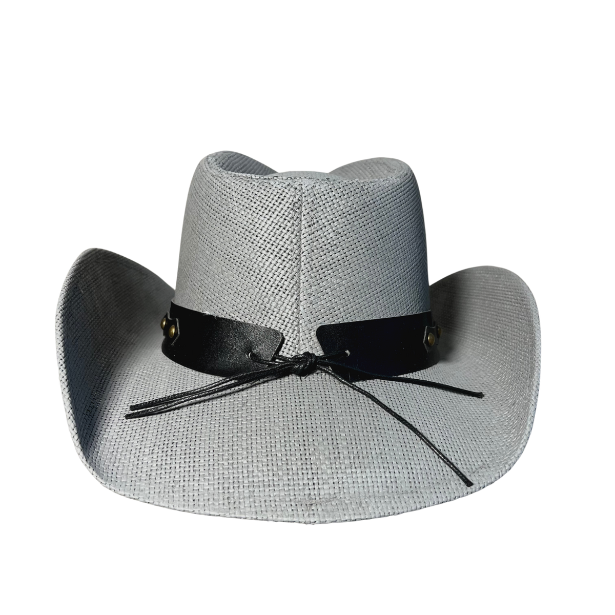 Gray Longhorn Bull Cowboy Hat