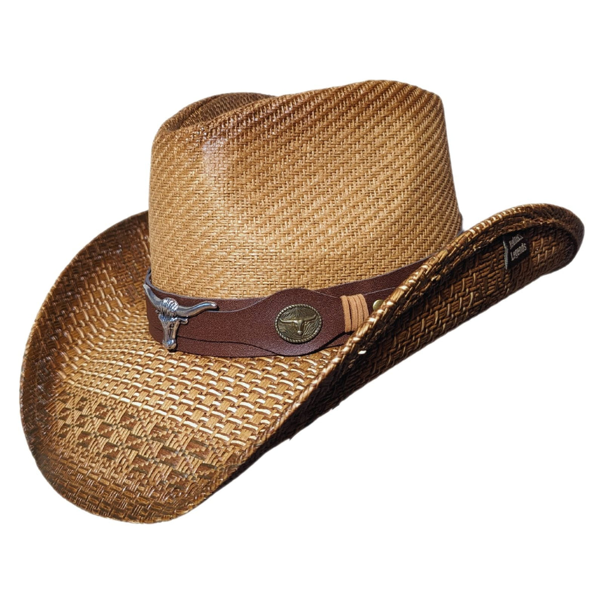 Brown Longhorn Bull Cowboy Hat