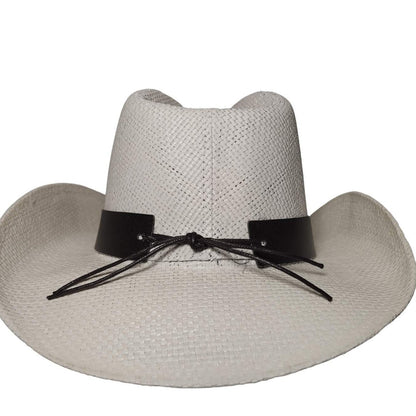 White Longhorn Bull Cowboy Hat