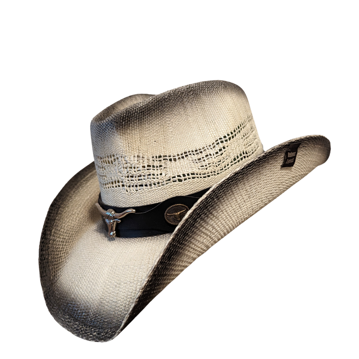 Black Burnt Bull Cowboy Hat