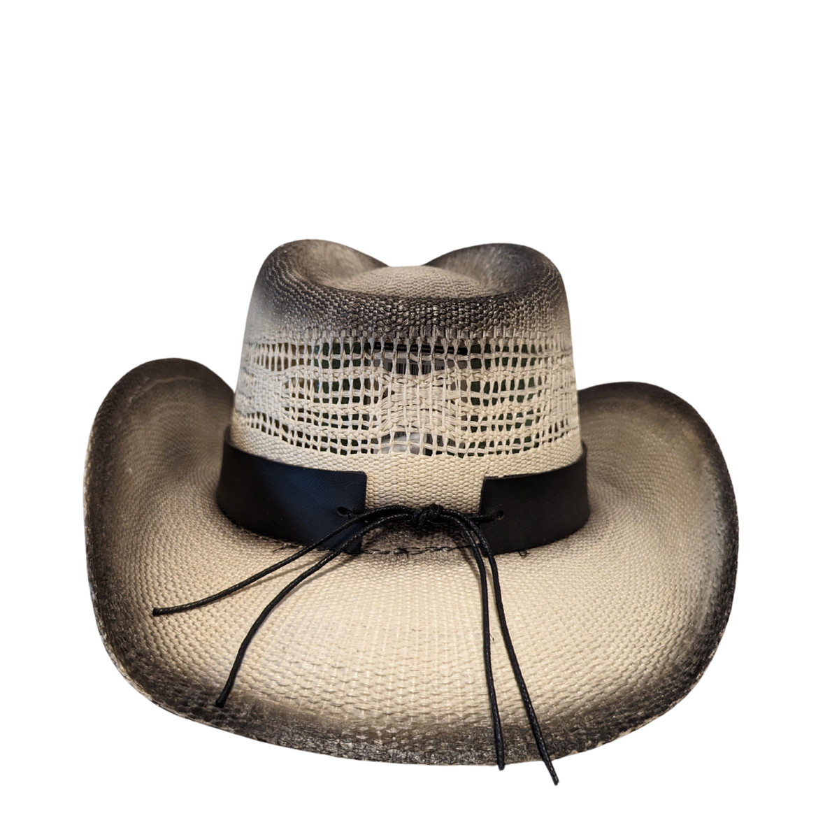 Black Burnt Bull Cowboy Hat