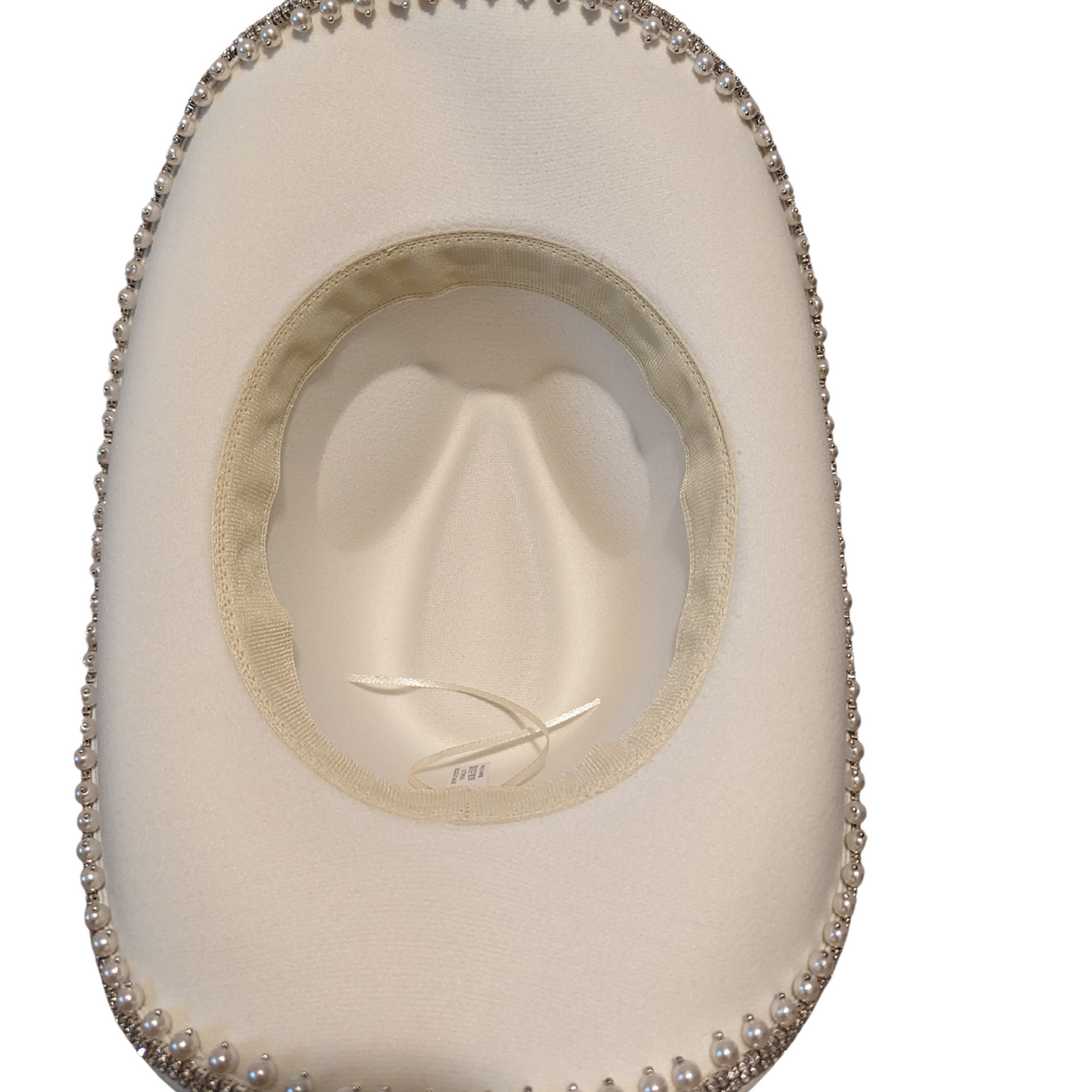 Ivory Pearl Designer Cowboy Hat