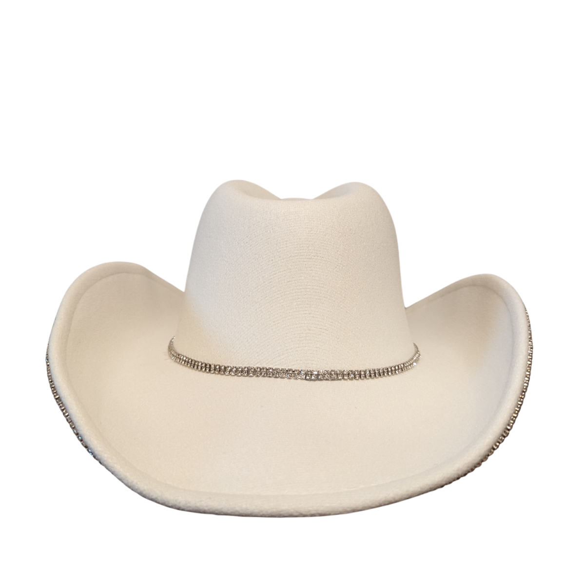 Ivory Pearl Designer Cowboy Hat