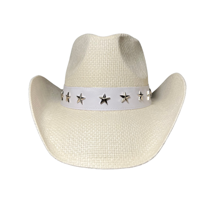 White Star Cowboy Hat