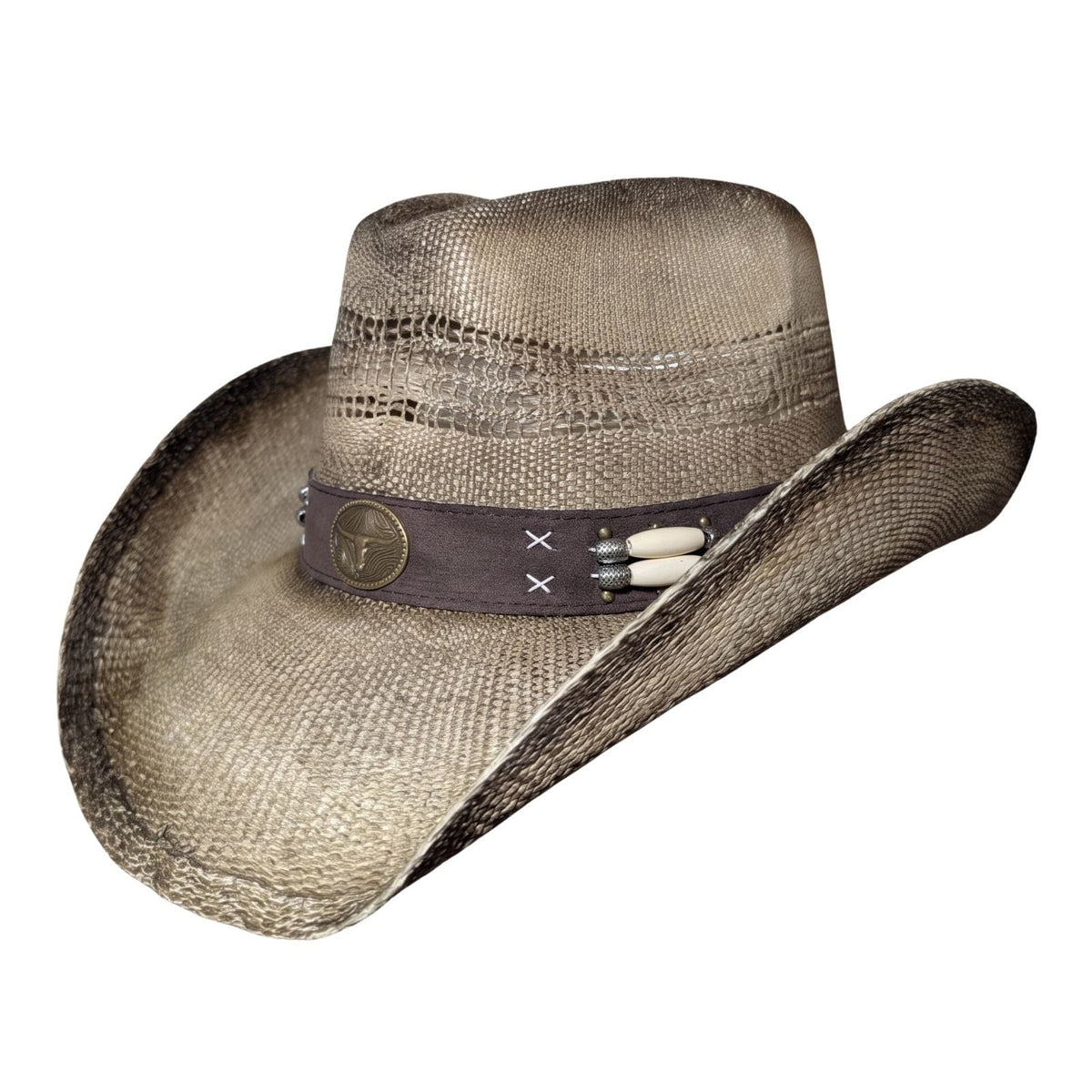 Beaded Longhorn Cowboy Hat