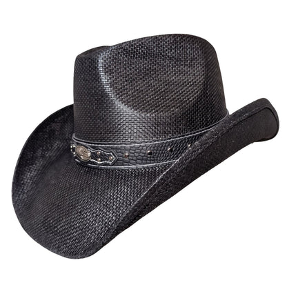 Black Outlaw Cowboy Hat