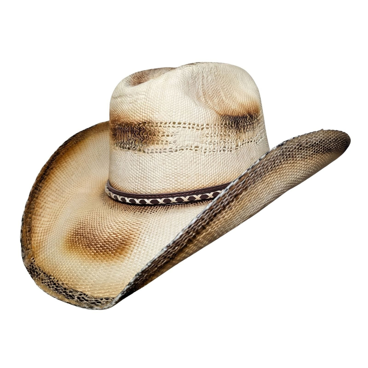 Toasted Criss-Cross Band Cowboy Hat