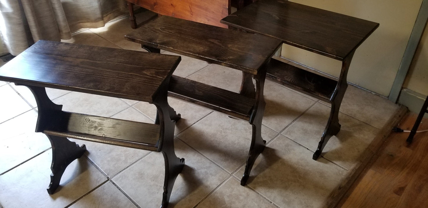 RET - Rustic End Table 1 Each