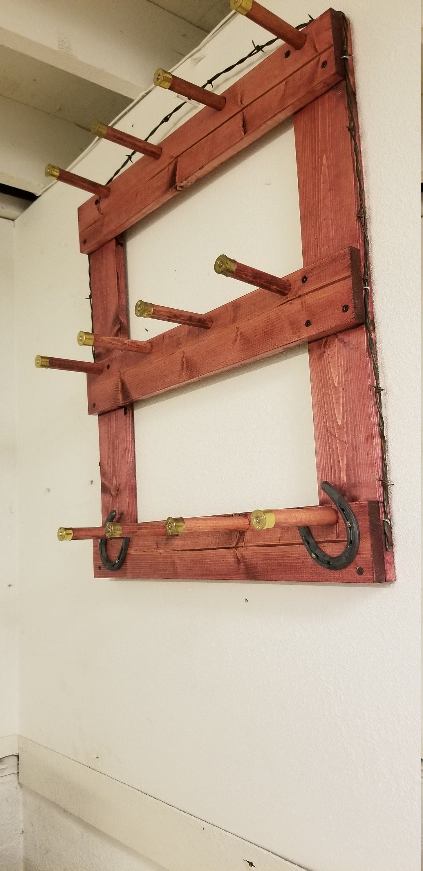 Ball Hat Rack 12B - Ball Cap Hat Rack - 12 Baller – The Hat Rack Guy