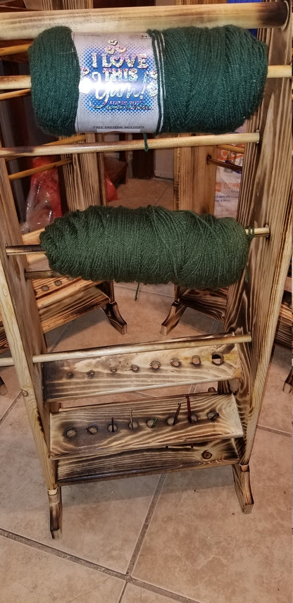 N5 - Yarn Holder - 5 Skein Holder -  Yarn Rack